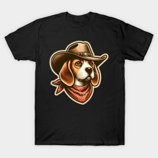 Beagle Cowboy T-Shirt